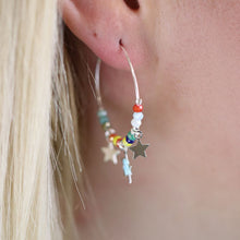 Load image into Gallery viewer, Multicoloured Beads Earrings
