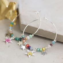 Load image into Gallery viewer, Multicoloured Beads Earrings
