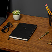 Load image into Gallery viewer, A5 Journal Notebook& Pen Set Black