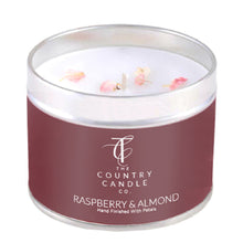 Load image into Gallery viewer, Raspberry &amp; Almond Tin Candle
