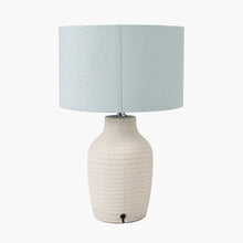 Load image into Gallery viewer, Textured Tall Ceramic Table Lamp