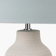 Load image into Gallery viewer, Textured Tall Ceramic Table Lamp