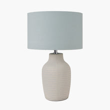 Load image into Gallery viewer, Textured Tall Ceramic Table Lamp