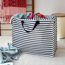 Load image into Gallery viewer, Nautical Stripe Jumbo Bag