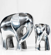 Load image into Gallery viewer, Polished Silver Elephant XL