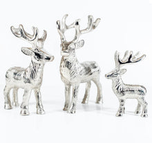 Load image into Gallery viewer, Silver Highland Stag Medium 14cm