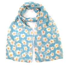 Load image into Gallery viewer, Retro Scarf Aquamarine