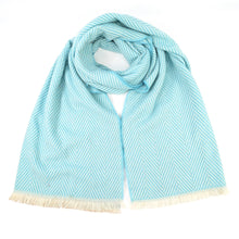 Load image into Gallery viewer, Turquoise Neon Shawl