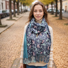 Load image into Gallery viewer, Fire Cone Pashmina Style Scarf