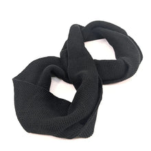 Load image into Gallery viewer, Close Knit Double Snood - Black