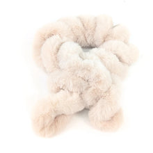 Load image into Gallery viewer, Faux Fur Corkscrew Collar - Cream