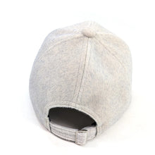 Load image into Gallery viewer, Wool Feel Cap - Light Grey
