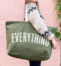 Load image into Gallery viewer, Everything - Olive Green Really Big Bag