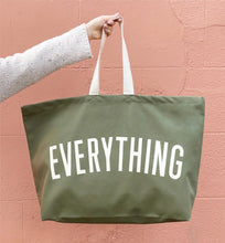 Load image into Gallery viewer, Everything - Olive Green Really Big Bag
