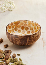 Load image into Gallery viewer, Coconut Shell Bowl - Honeycomb