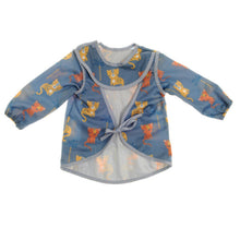 Load image into Gallery viewer, Coverall Feeding Bib Tiger & Leopards