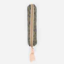 Load image into Gallery viewer, Khaki Heart Pencil Case