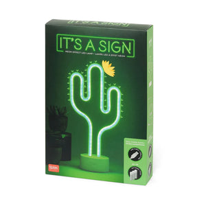 Neon LED Lamp-Cactus
