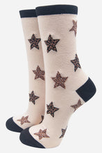 Load image into Gallery viewer, Women&#39;s Star Neutral Star Print Ankle Socks
