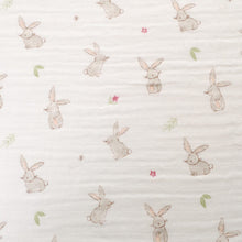 Load image into Gallery viewer, Bunnies Muslin Wash Cloths