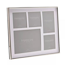 Load image into Gallery viewer, Impressions Multi Aperture Silver Plated Frame