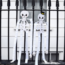 Load image into Gallery viewer, Skeleton Paper Honeycomb Decorations - 2 Pack
