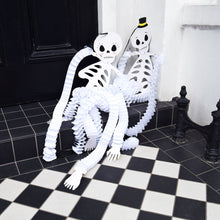 Load image into Gallery viewer, Skeleton Paper Honeycomb Decorations - 2 Pack