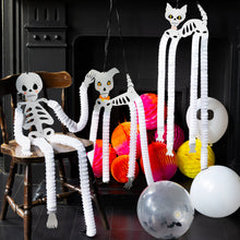Load image into Gallery viewer, Skeleton Paper Honeycomb Decorations - 2 Pack