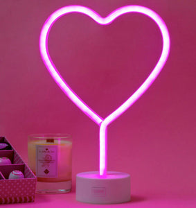 Neon LED Lamp-Heart
