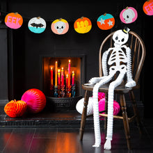 Load image into Gallery viewer, Skeleton Paper Honeycomb Decorations - 2 Pack