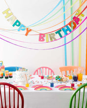 Load image into Gallery viewer, Rainbow Happy Birthday Garland