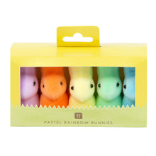 Load image into Gallery viewer, 5 Mini Rainbow Bunnies