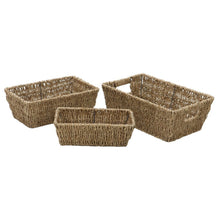 Load image into Gallery viewer, Seagrass Storage Baskets