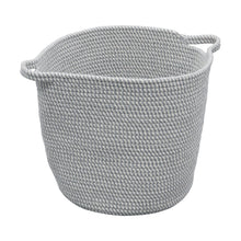 Load image into Gallery viewer, Round Cotton Rope Storage Basket
