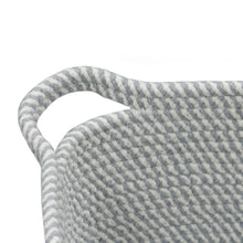Load image into Gallery viewer, Round Cotton Rope Storage Basket