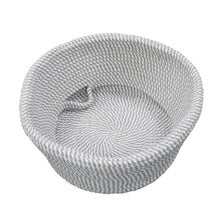 Load image into Gallery viewer, Cotton Rope Storage Belly Basket Large