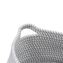 Load image into Gallery viewer, Cotton Rope Storage Belly Basket Large