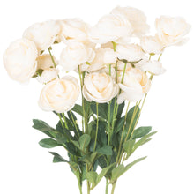 Load image into Gallery viewer, Cream Ranunculus Faux Flower
