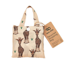 Load image into Gallery viewer, Beige Giraffes Shopper