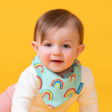 Load image into Gallery viewer, Rainbow Rider Waterproof Dribble Bib