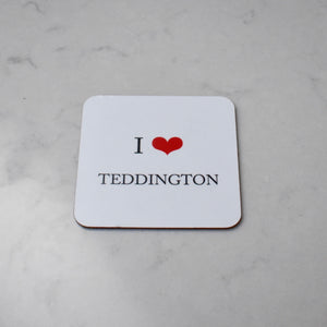 i love teddington coaster