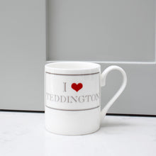 Load image into Gallery viewer, I Heart Teddington Bone China Mug