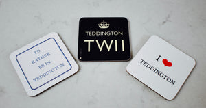 I'd Rather Be In Teddington Coaster