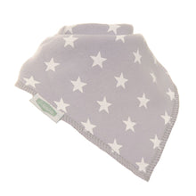 Load image into Gallery viewer, Grey Star Dribble Bib