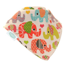 Load image into Gallery viewer, Ethnic Elephants Dribble Bib
