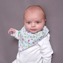 Load image into Gallery viewer, Blue Rose Dribble Bib