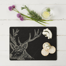 Load image into Gallery viewer, Slate Stag Cheese Board