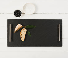 Load image into Gallery viewer, Large Serving Tray Tube Handles