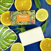 Load image into Gallery viewer, Zesty Lemon and Orange Thank You Soap