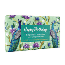 Load image into Gallery viewer, English Lavender Happy Birthday Soap